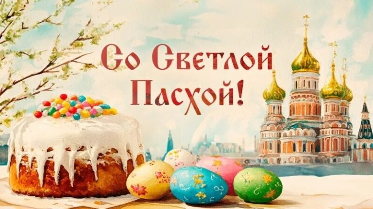 Со Светлой Пасхой